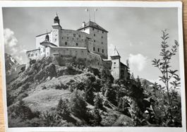 AK Schloss Tarasp s/ws Aufnahme.1953