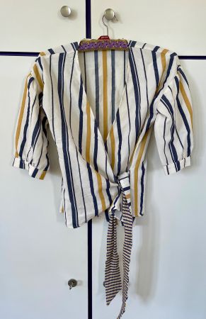 Sommer Bluse von Salsa, Grösse XS, gestreift