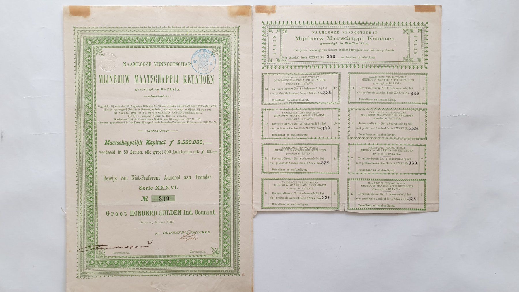 Documenti: Wertpapiere Asien. – Usato da Goldach venduto da armando_r 1