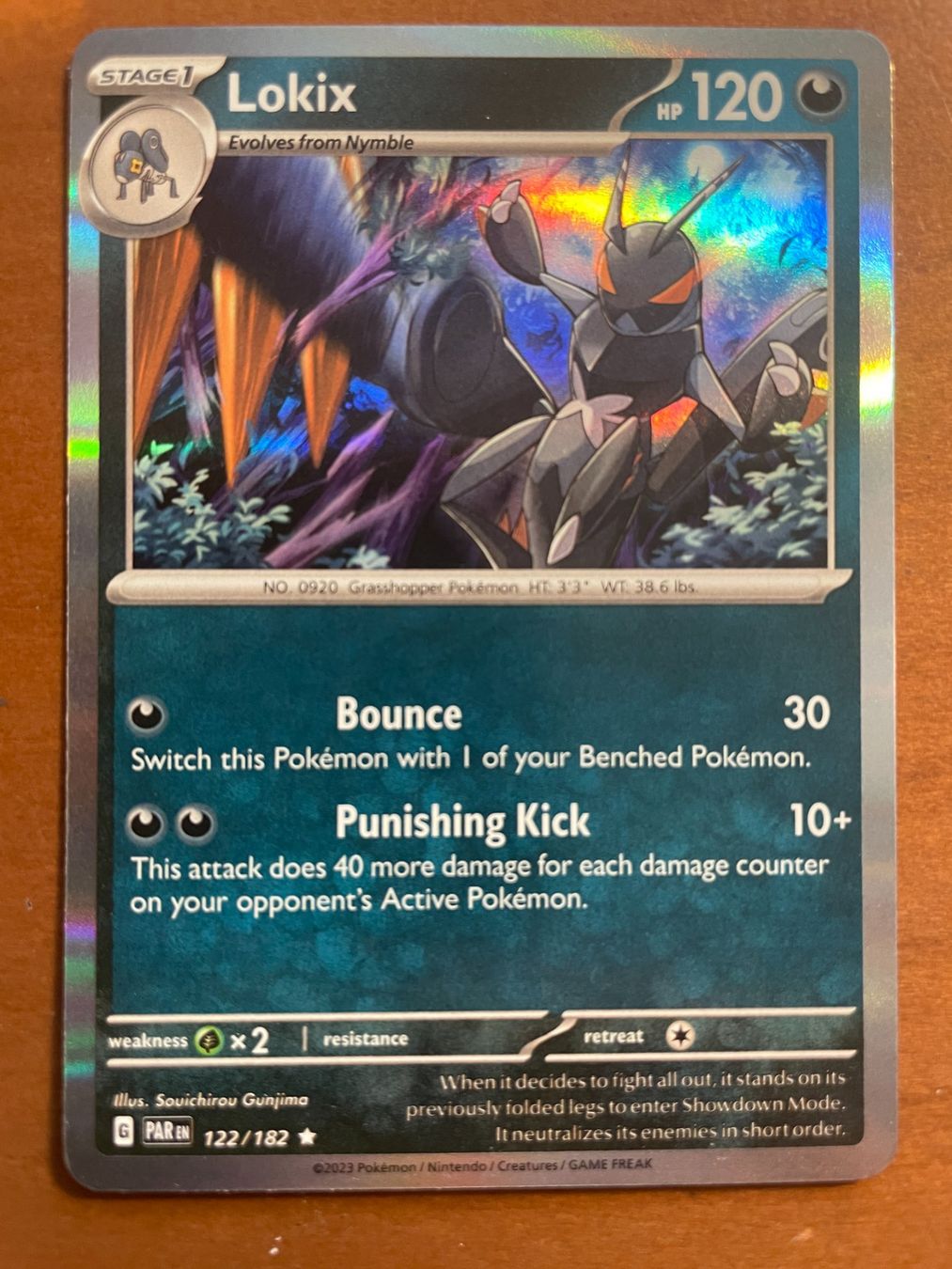 Pokémon Carte collezionabili: Pokemon Lokix Holo (Versand gratis) – Nuovo (secondo la descrizione) da Chur venduto da Angerson