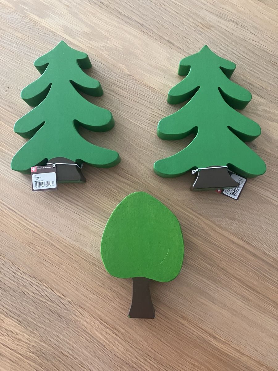 Trauffer Jouets: Holzbäume 3er Set, Trauffer, neu – Neuf (Voir description) à Oberlunkhofen par Nuemmiis