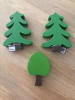 Holzbäume 3er Set, Trauffer, neu