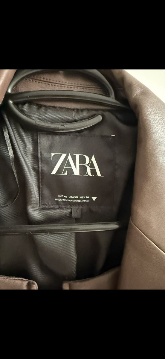 Zara Giacche: Zara Kunstleder Blazer & Top Set – Nuovo (secondo la descrizione) da Vaduz venduto da GiuliaSu 4