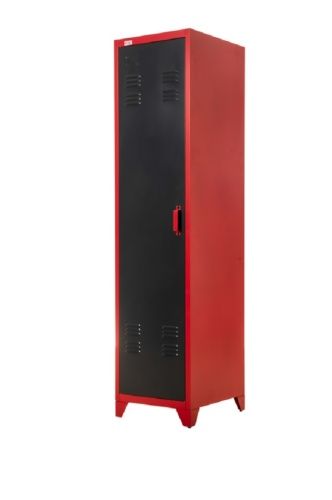 Schränke & Regale: Aktenschrank Spind PETROW rot-dunkelgrau – Neu und originalverpackt aus Herbertingen von jet-line-e-trade 1
