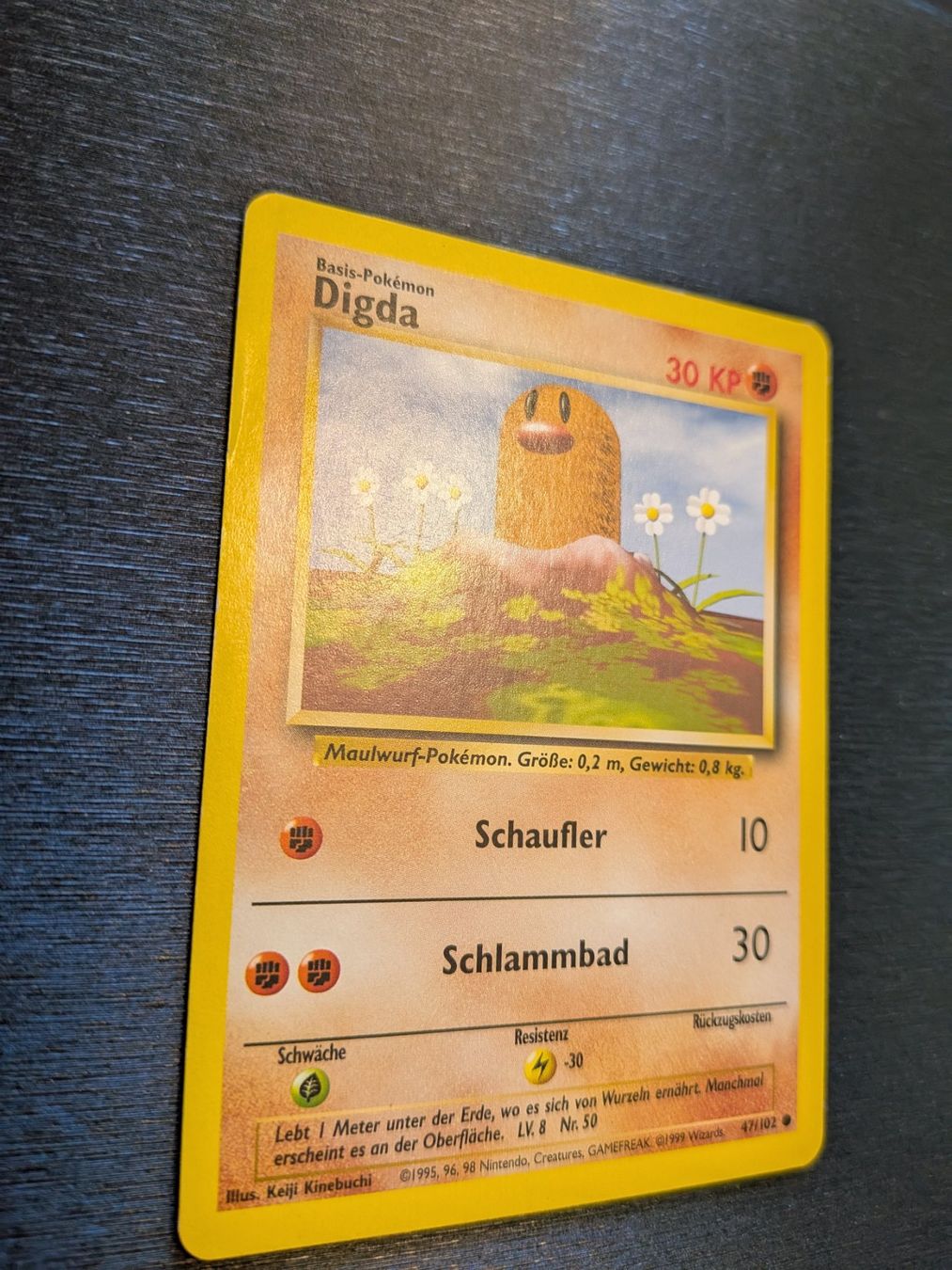 Pokémon Cartes à collectionner: Base Set Diglett / Digda 47/102 DE Ab 1 – D'occasion à Paradiso par Pkmn10 1