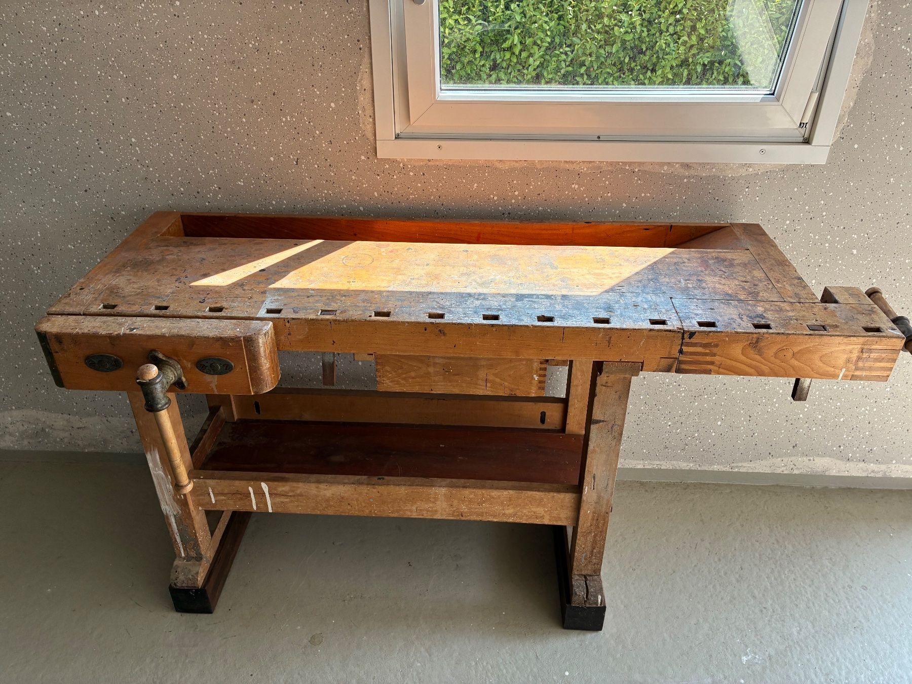 Werkbänke: Holzwerkbank antik, 160cm – Gebraucht aus Frick von sandra037 1