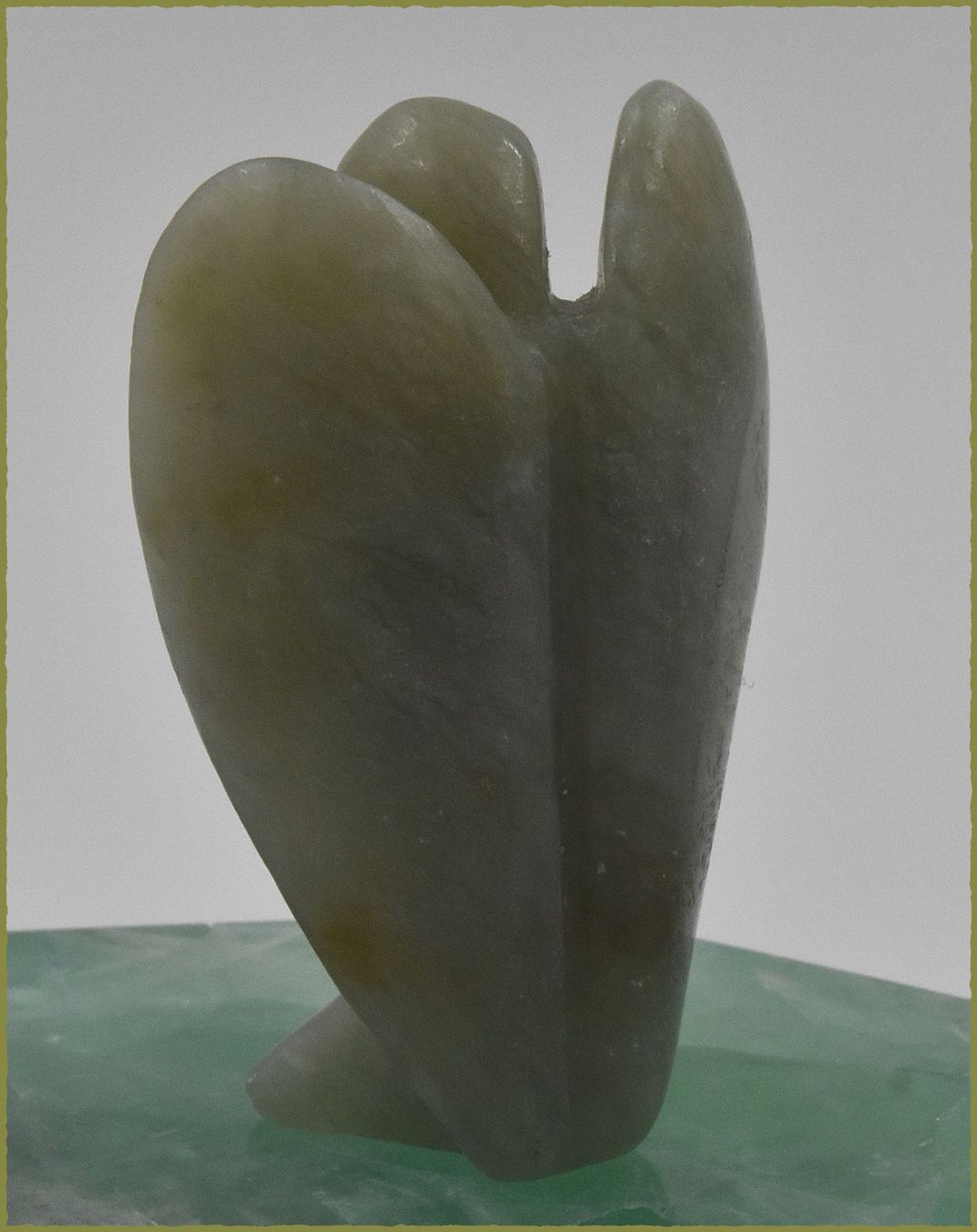 Statuette: Engel - Deko - Jade ca. 5cm (Engelsfigur geschnitzt) – Nuovo e nell'imballaggio originale da Nassenwil venduto da QuarySeller 2