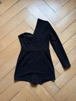 Jumpsuit schwarz asymmetrisch 34
