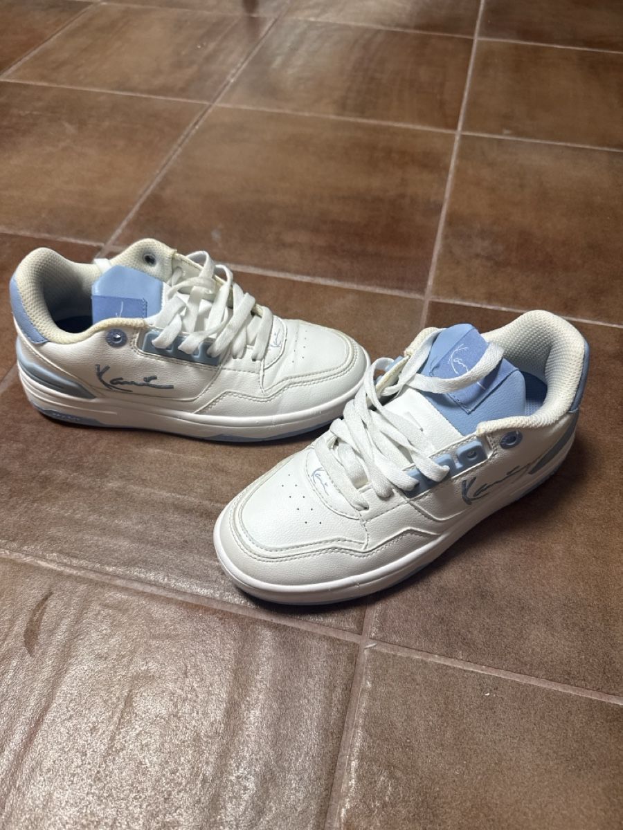 Scarpe per ragazzi: Karl Kani Sneakers weiss/hellblau 36.5 – Usato da Reinach BL venduto da team8596 2