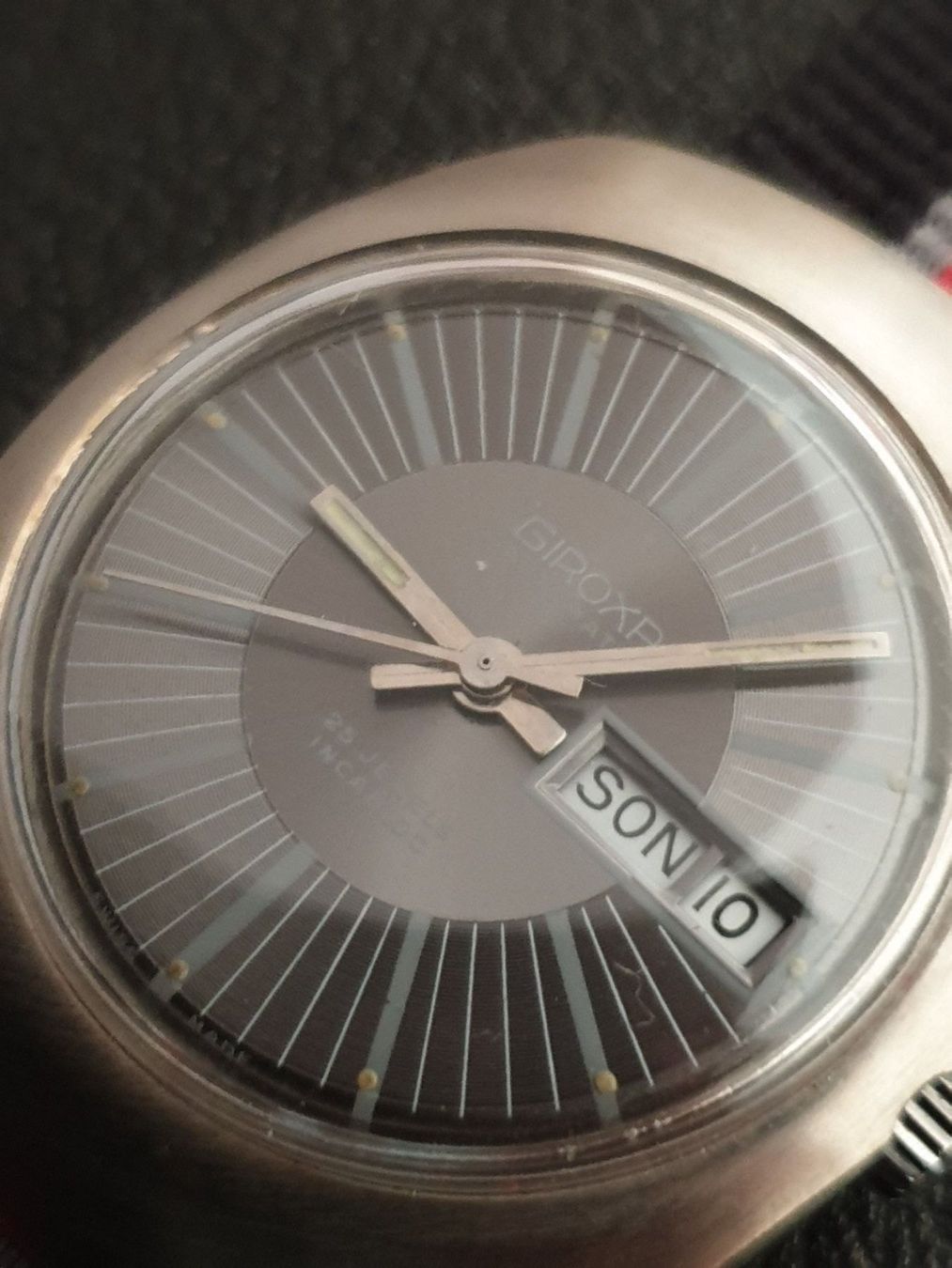Orologi: Giroxa Automatic 25 Jewels DayDate AZ123 – Usato da Uster venduto da Allezeit 1
