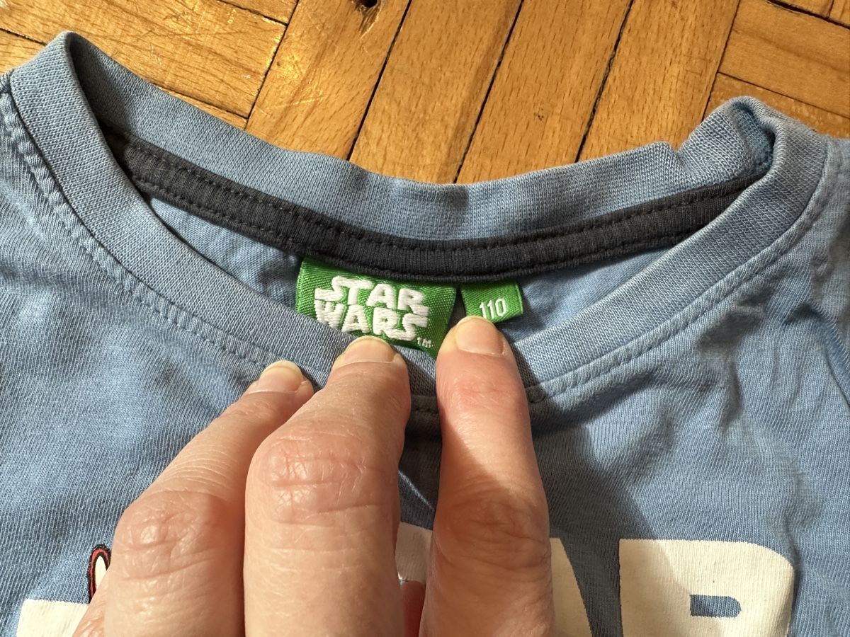 Star Wars T-shirt: Star Wars T-Shirt Gr. 110 – Usato da Zürich venduto da Paleardi 1