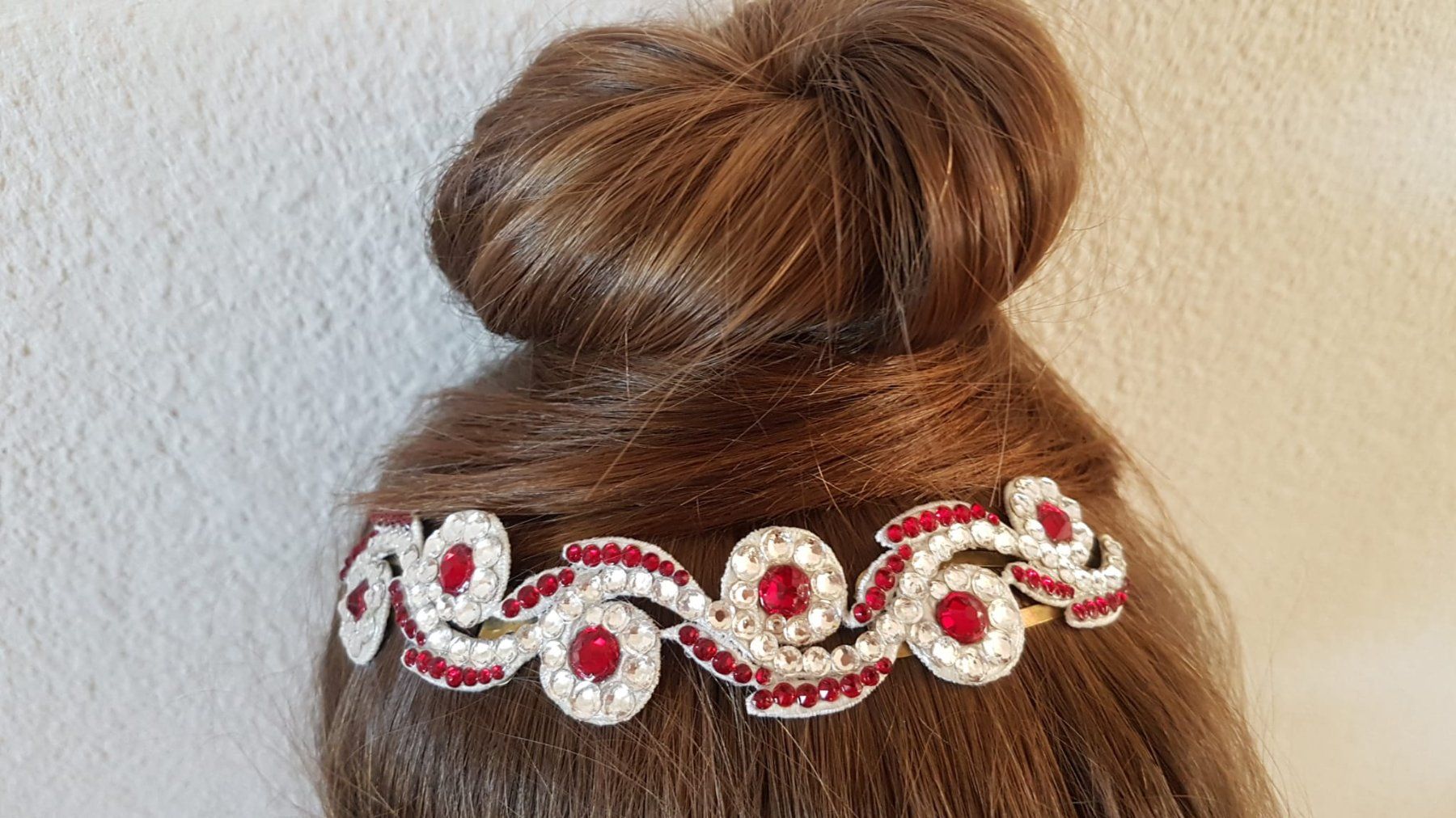 Accessori per capelli: Haarspange mit Swarovski Steinen 17cm. – Nuovo (secondo la descrizione) da Zürich venduto da 280_yc86 6