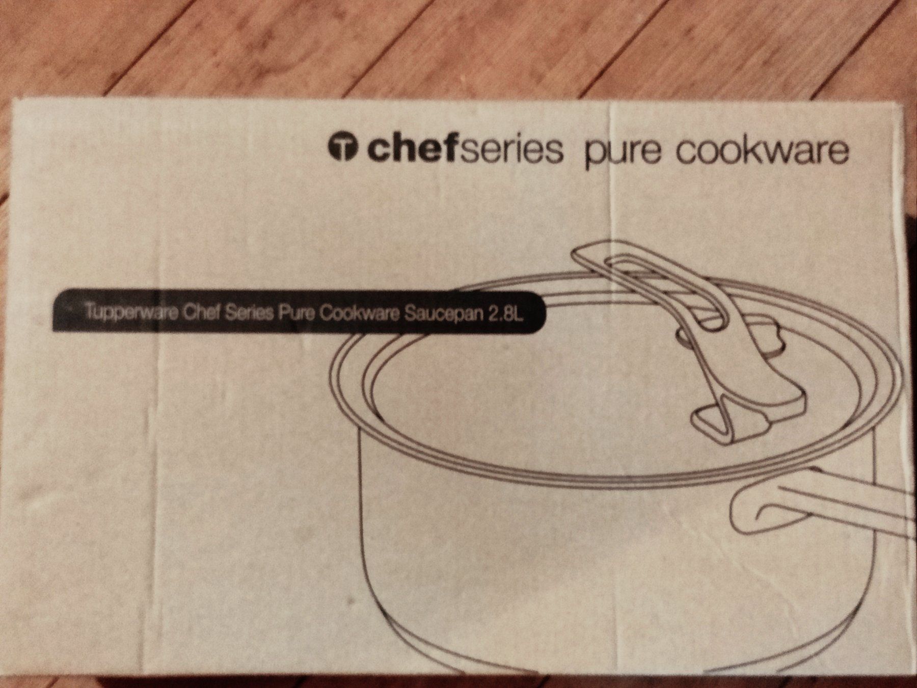 Padelle: Tupperware Chef Series Pure Cookware Saucepan 2.8L – Nuovo e nell'imballaggio originale da Scheunen venduto da klare2