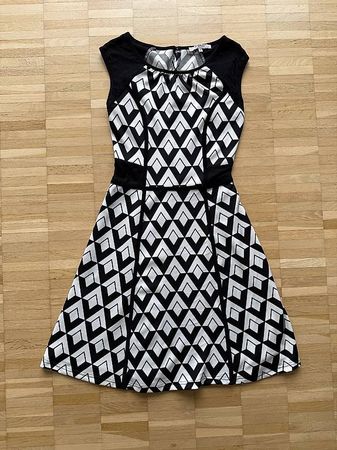 Damen Kleid Fond Grösse S