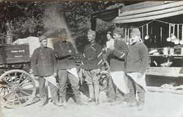 Militär, Küchenmannschaft, Füs Bat 82, 2. Küche
