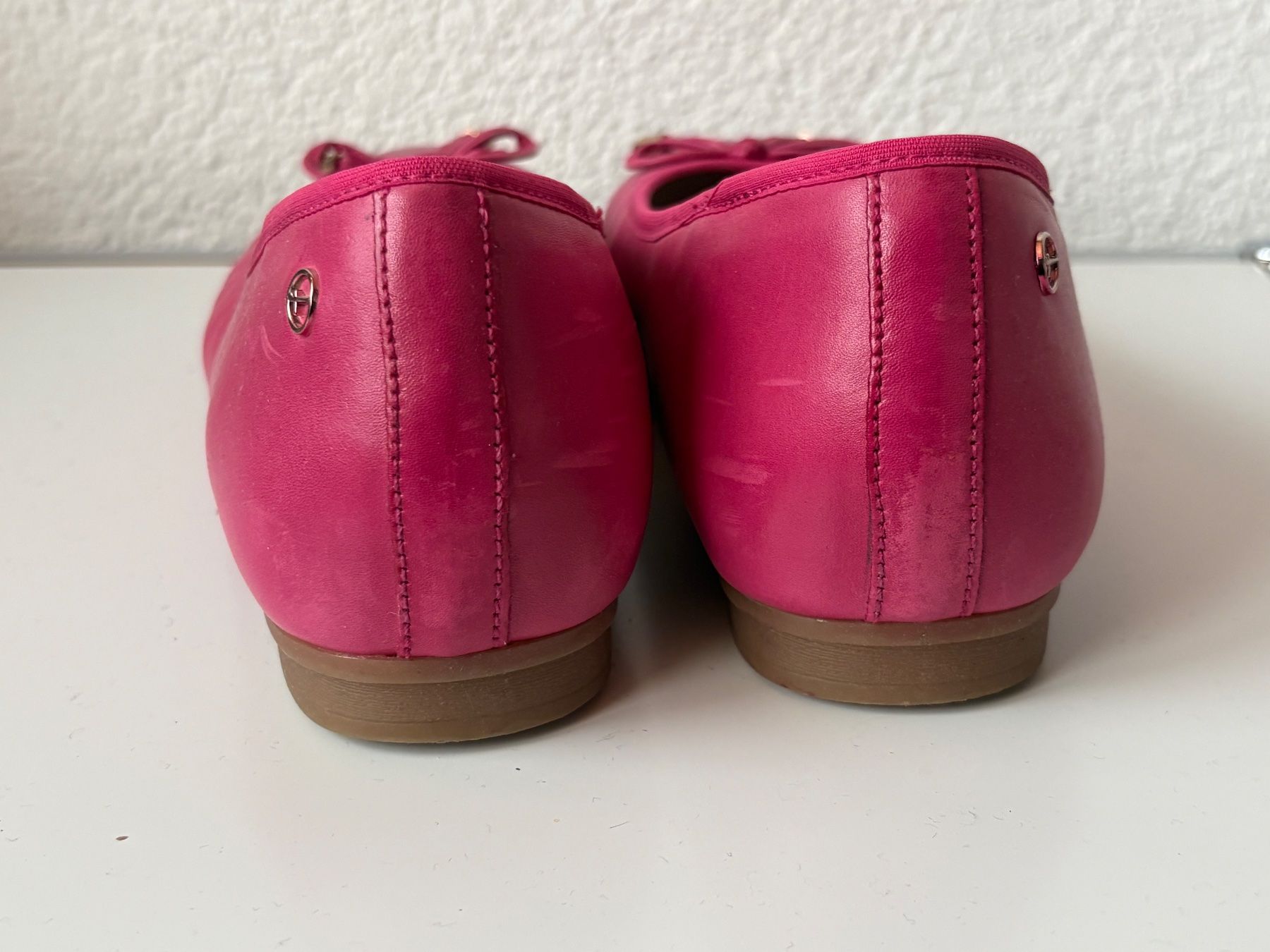Tamaris Damenschuhe: Ballerina Tamaris pink – Gebraucht aus Hettlingen von memest 2