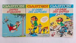 Gaston Comic-Sammlung, 3 Bände, Lustige Lektüre français