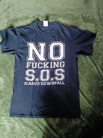 Icarus Downfall - No fucking SOS Bandshirt S