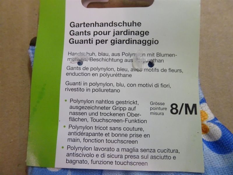 Handschuhe & Handstulpen: Neue Gartenhandschuhe 5Stk. Gr. 8/M – Neu und originalverpackt aus Necker von liq24 2