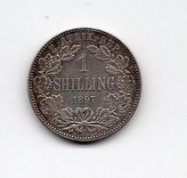 (2766) Südafrika, 1 Schilling 1897, vz+