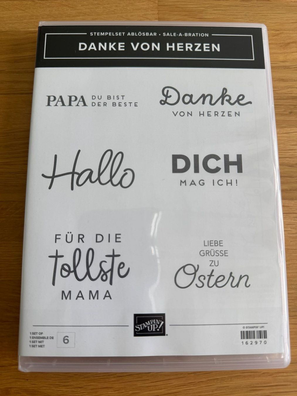 Stampin' up! Tampons: Danke von Herzen von Stampin Up / A – D'occasion à Neukirch (Egnach) par muolen