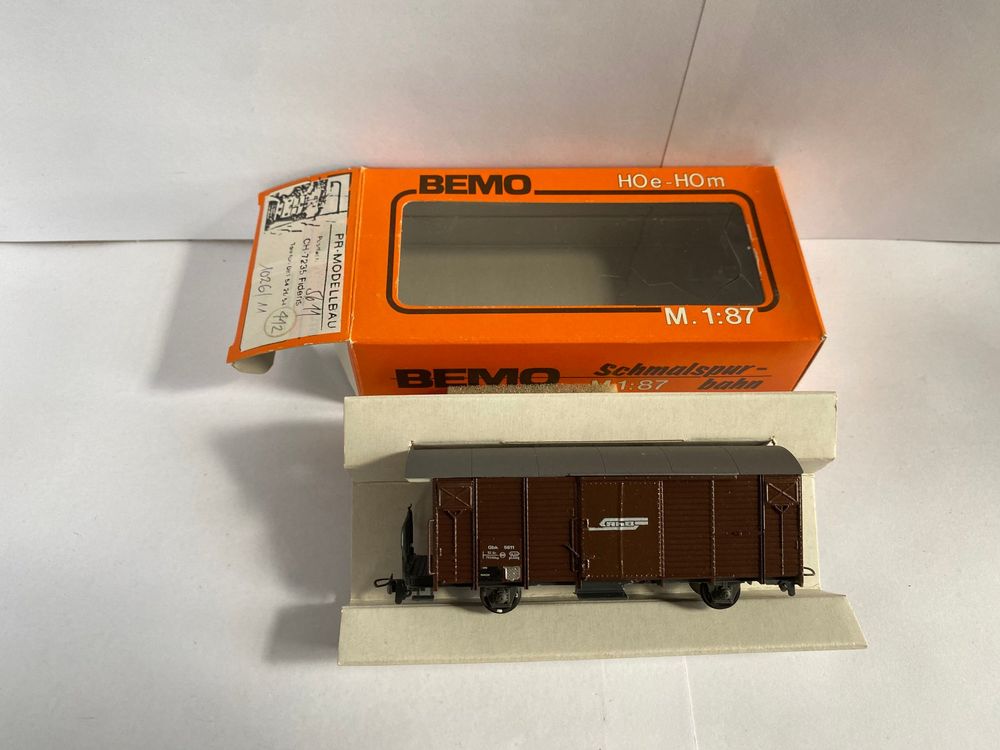 Bemo Modelleisenbahnen: PR-MODELLBAU  RhB Gbk-v 5611 – Neu (gemäss Beschreibung) aus Wettingen von Mobacram 5