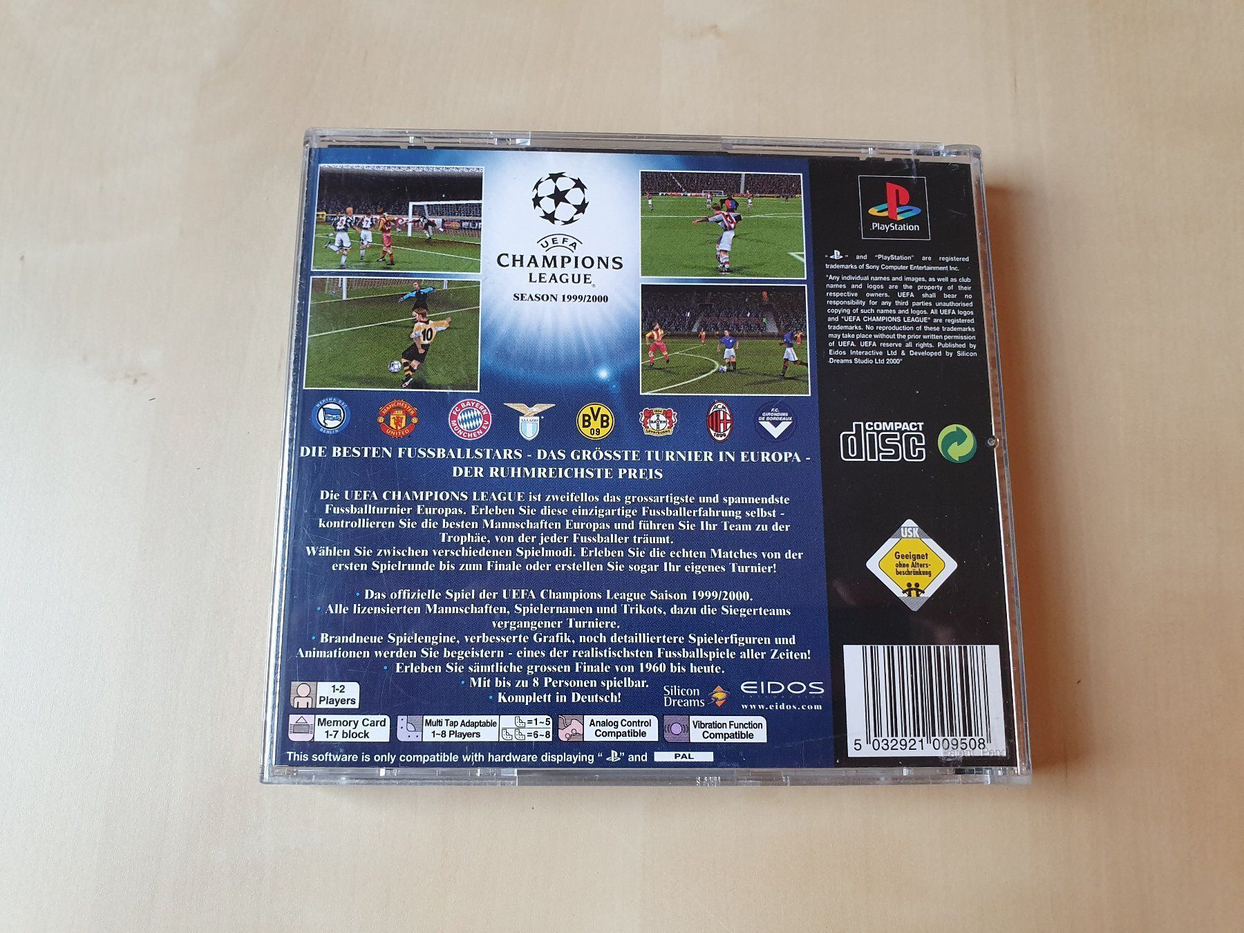 Sony Spiele: Champions League Season 1999/2000 – Gebraucht aus Stansstad von collectorsshop 1