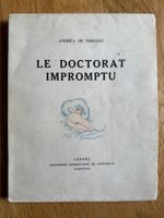 Andréa de Nerciat: Le doctorat impromptu. 1928
