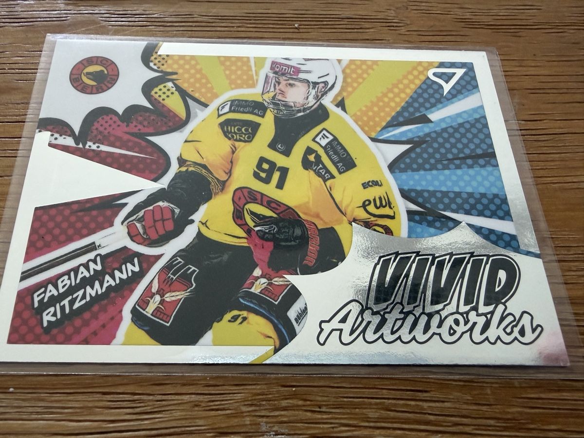 NHL Cartes à collectionner: Fabian Ritzmann SCB Hockey Card – D'occasion à Meierskappel par Cc19