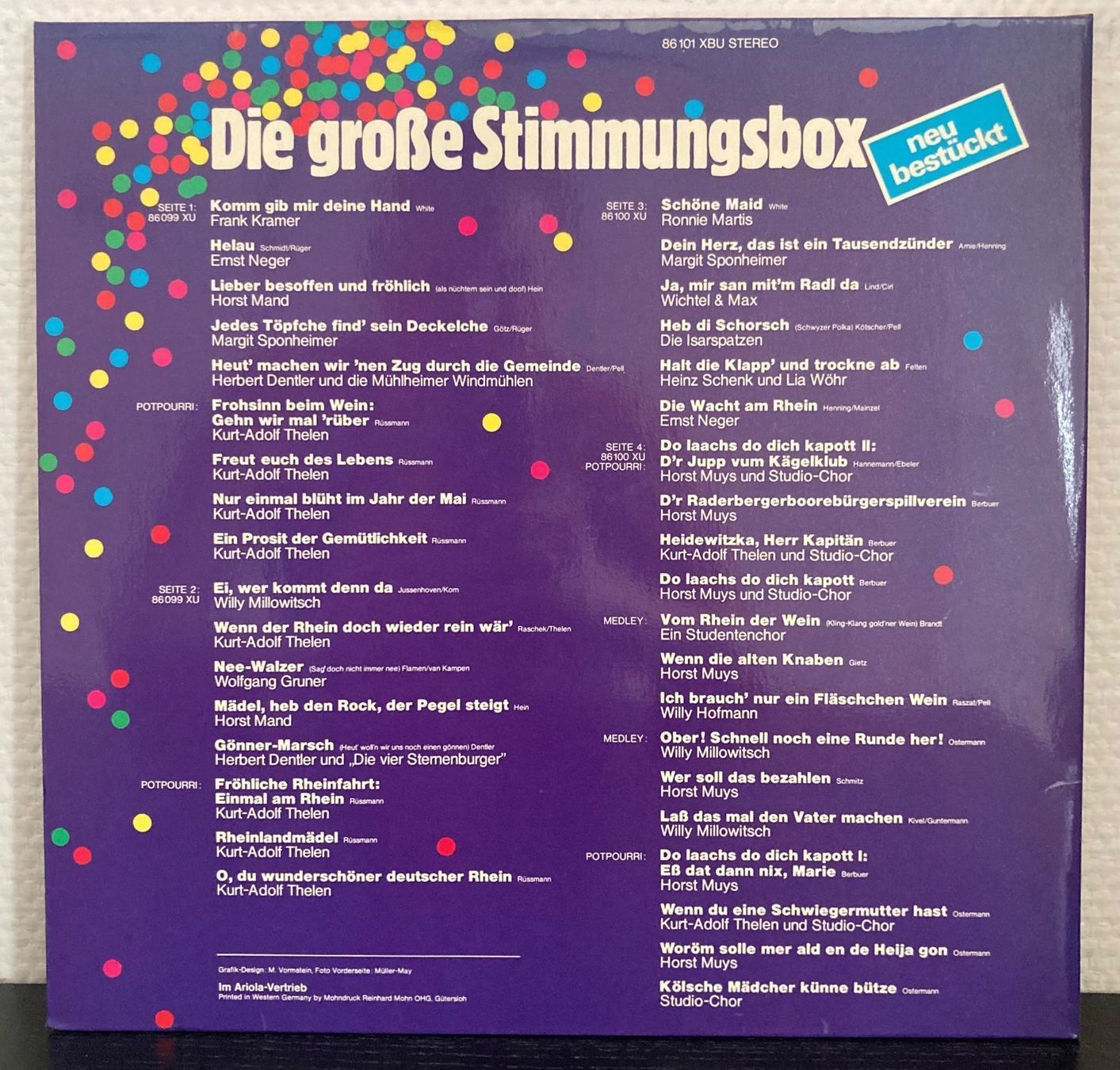 Dischi in vinile: x – Nuovo (secondo la descrizione) da Wettingen venduto da 12.Zoll.Vinyl 1