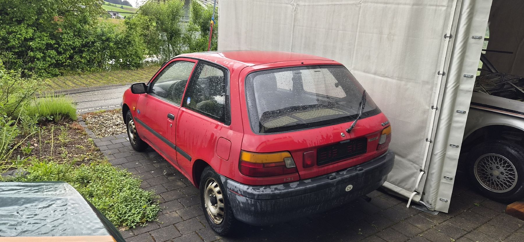 Toyota Automobili: Toyota Starlet 1.3 EFI – Difettoso da Weier im Emmental venduto da LarsLooser 1