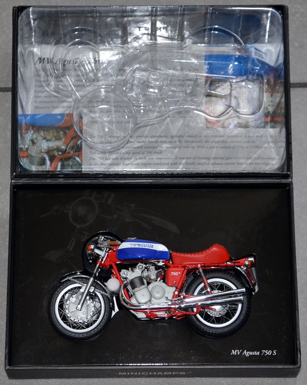 Minichamps 1:12 MV Agusta 750 S (Neu und originalverpackt) in