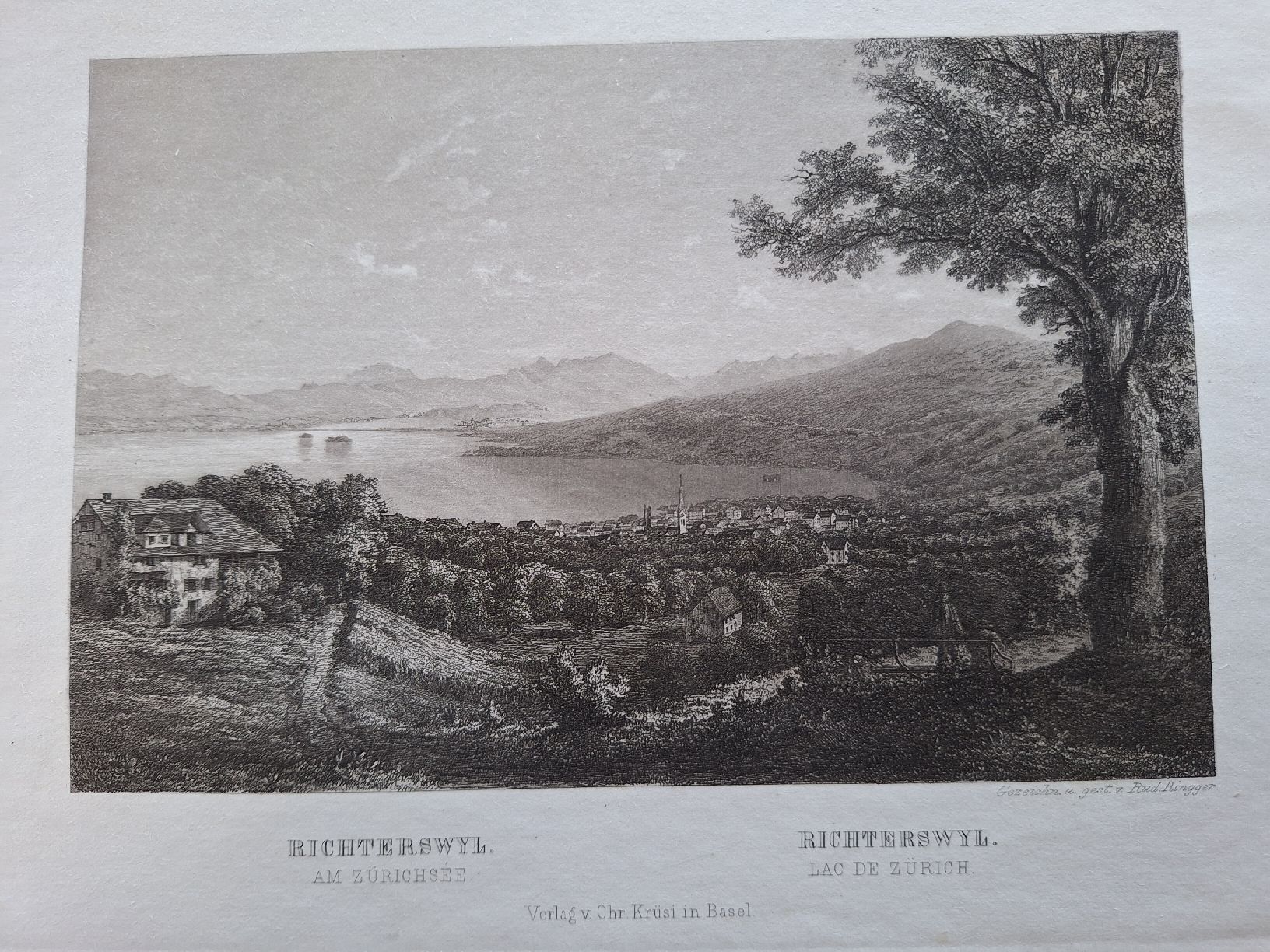 Gravures: RICHTERSWYL – D'occasion à Bevaix par bohrap