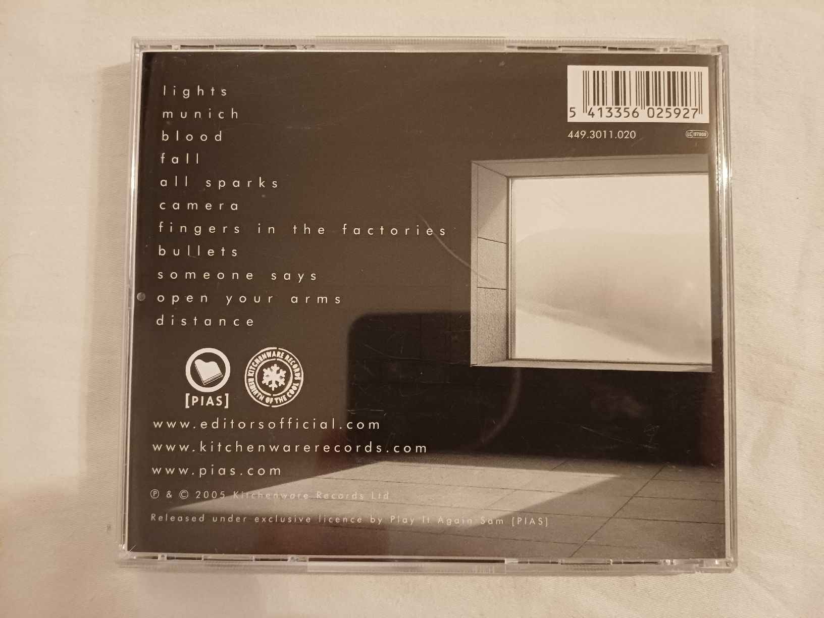 CD: Editors "The black room" CD – Usato da Begnins venduto da Drastic-Sound 1