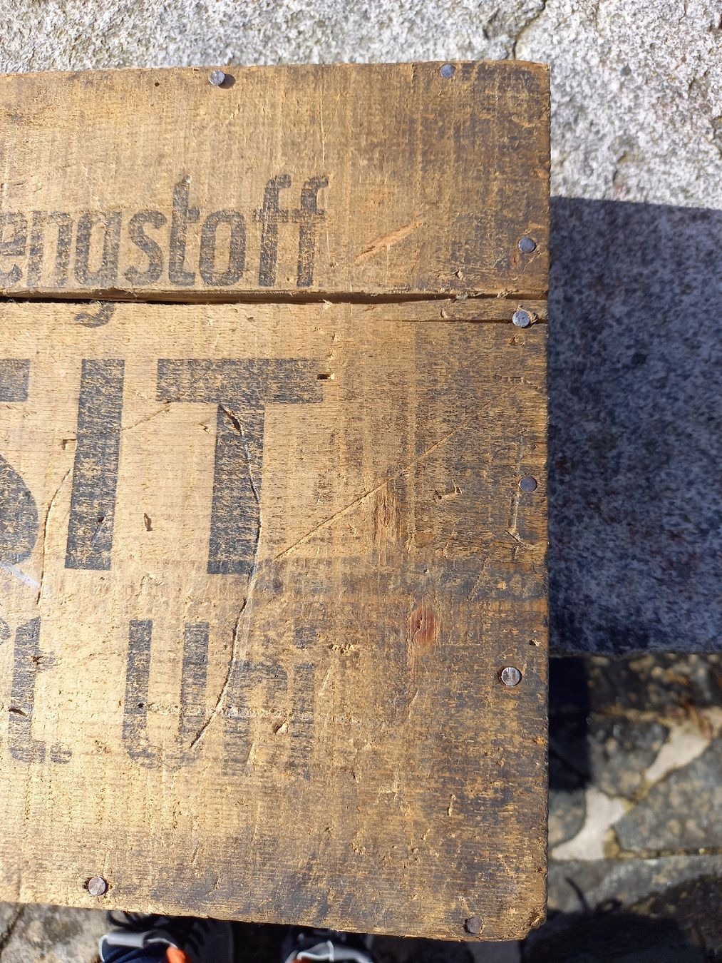Attrezzatura & Pezzi di ricambio: Vintage cassetta in legno – Usato da Minusio venduto da epp_cty9 1