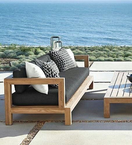 Tischset: Sitzgruppe Outdoor Sofa Gartenmöbel Teak Gartensitzgruppe – Neu und originalverpackt aus Daisendorf von Wohn-Kult 2
