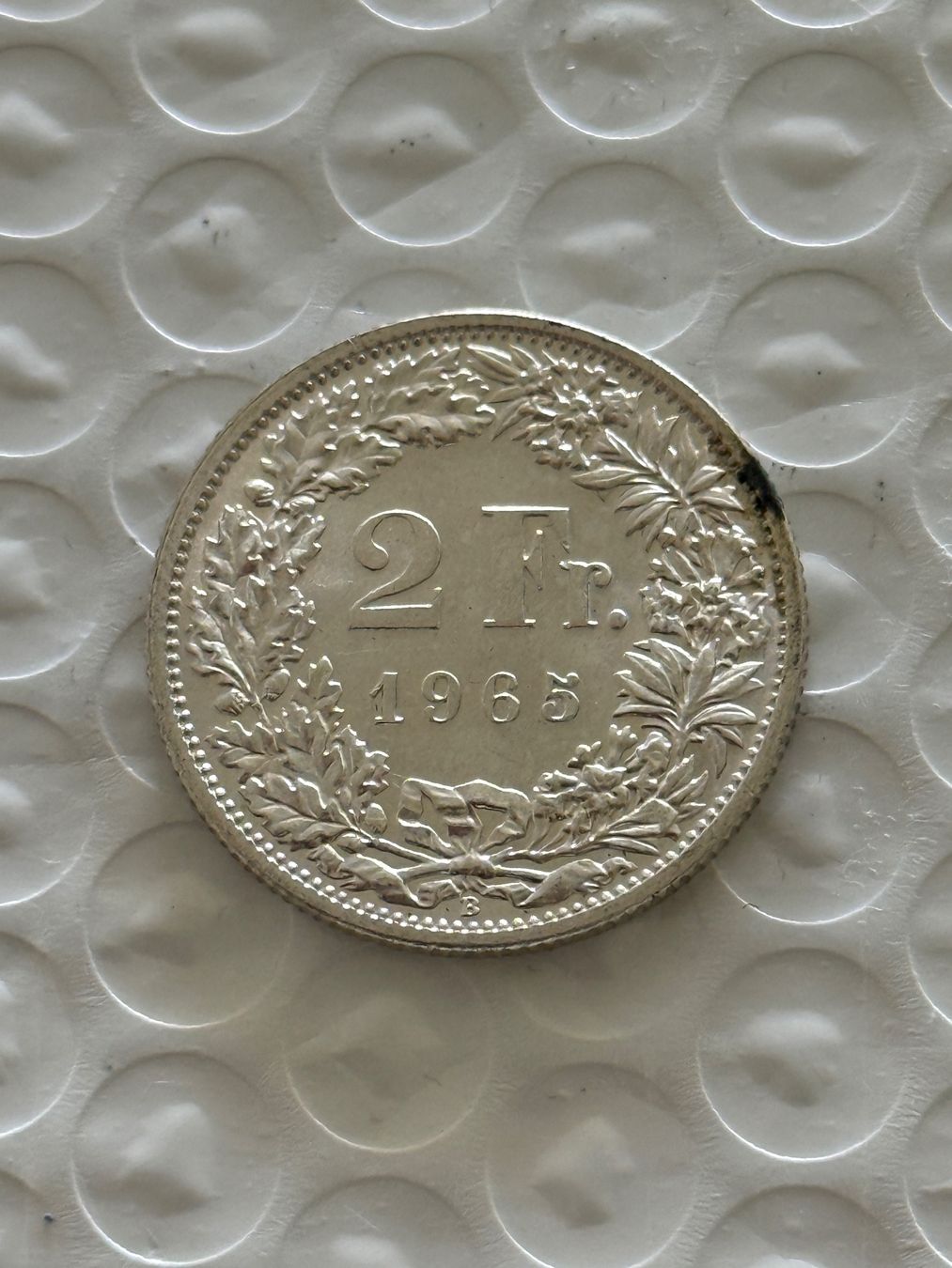 Alle Münzen: 2 Franken 1965  Unz / Stgl – Neu (gemäss Beschreibung) aus Wallisellen von SWISS_SILVER1 1