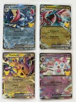 Pokémon 30th Anniversary EX Set Greninja Pikachu Sylveon 