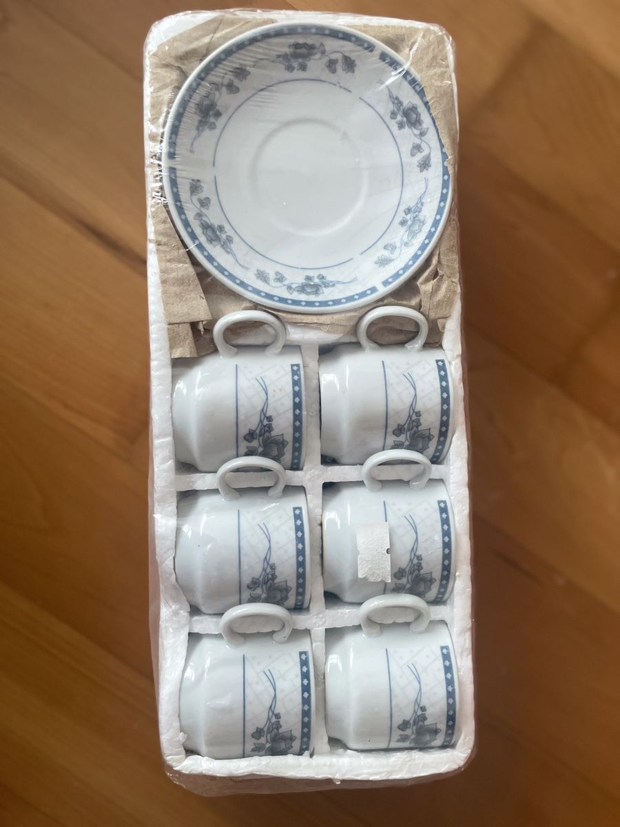 Tassen: Espresso set (6 personen) – Neu und originalverpackt aus Adliswil von Udarius