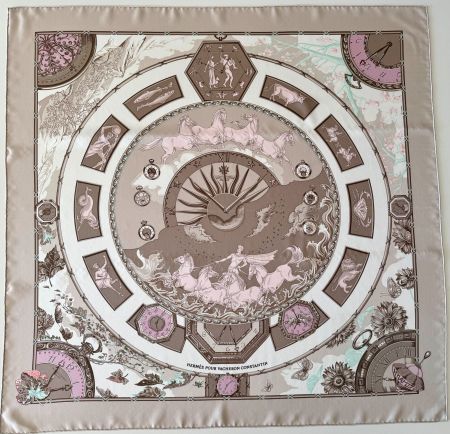 Foulard HERMES-Paris "Vacheron Constantin” Ed. Spéciale 2002