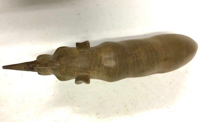 Statuette: Nashorn aus Holz geschnitzt – Usato da Zürich venduto da gigimai67 4