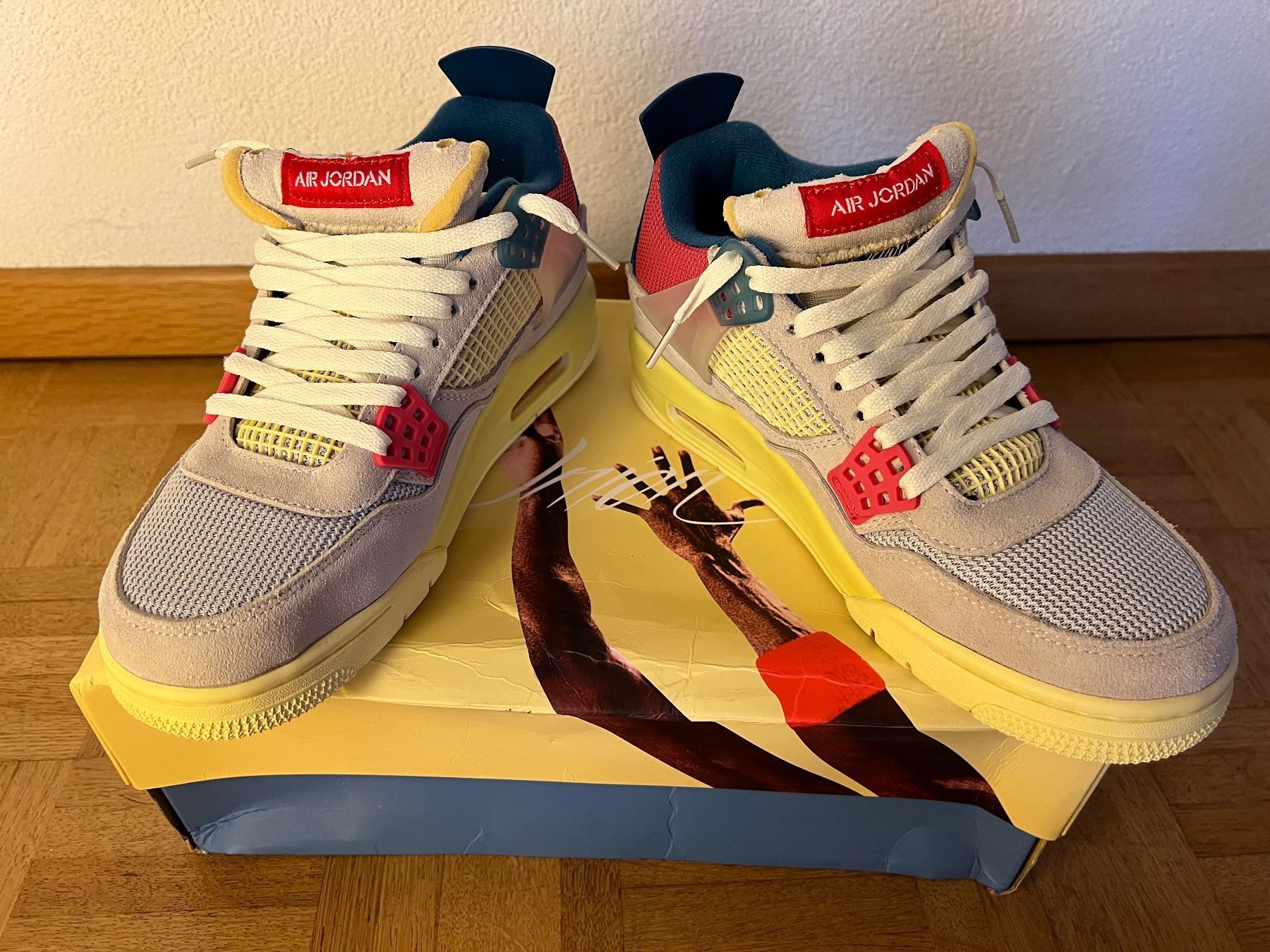 Jordan Scarpe da uomo: Air Jordan 4 Retro Union Guava Ice – Nuovo (secondo la descrizione) da Lachen SZ venduto da mima41 3