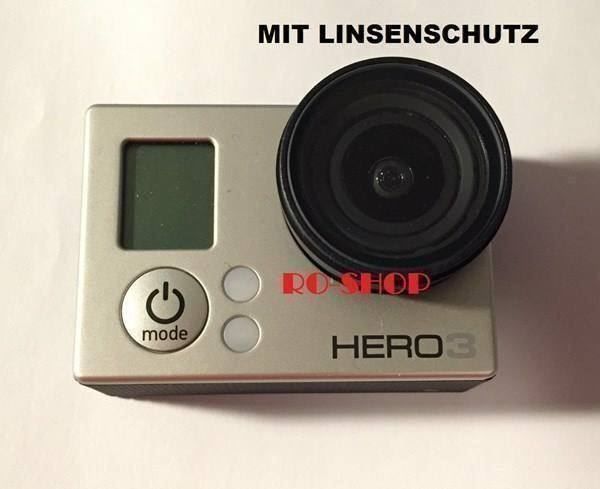 Gopro Action Cam: LINSENSCHUTZ GLAS FRAME FÜR GOPRO HERO 4 – Nuovo e nell'imballaggio originale da Domat/Ems venduto da ro-shop 6