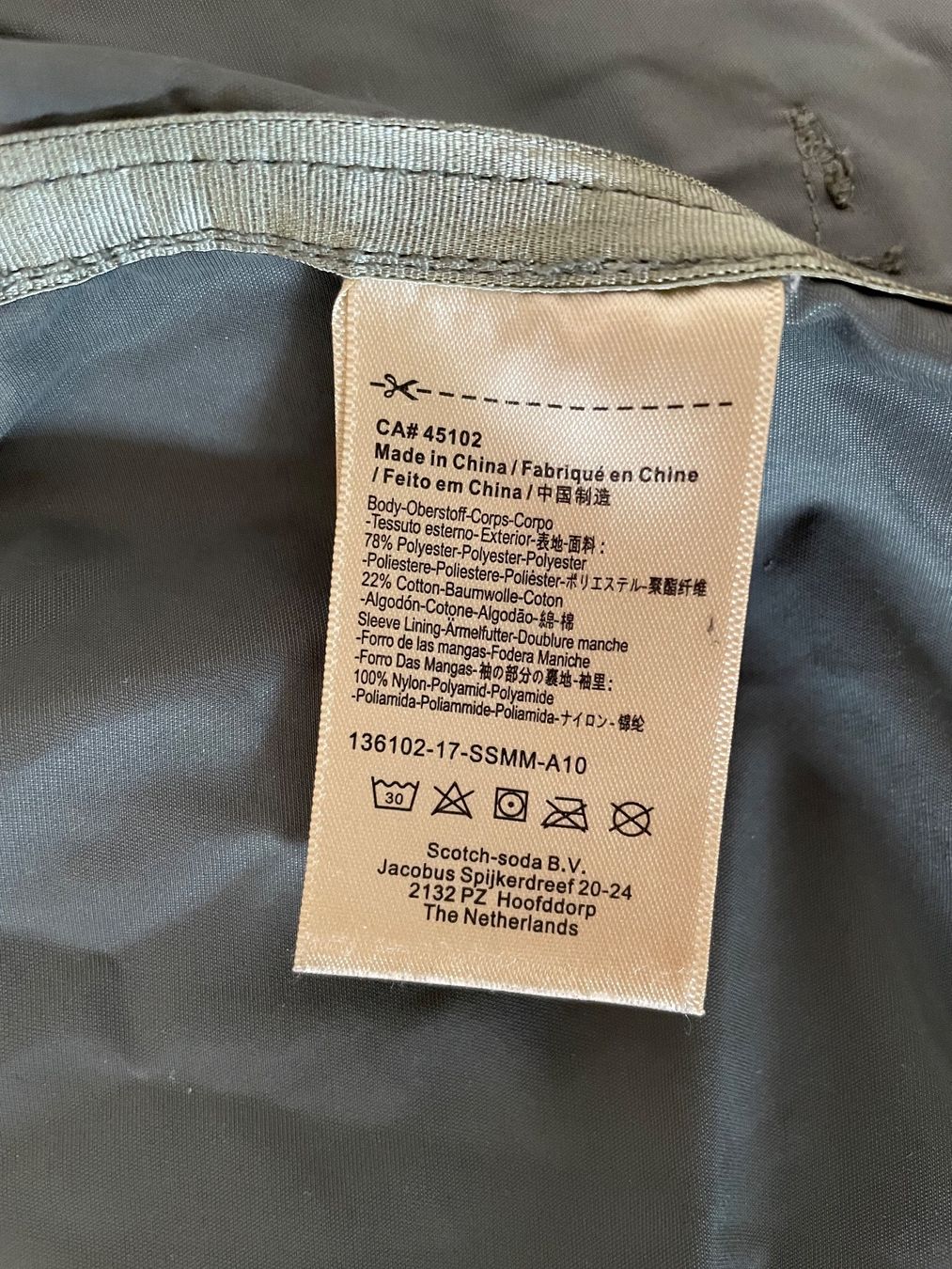 Maison Scotch Giacche: leichte Scotch&Soda Jacke, Gr. M – Nuovo (secondo la descrizione) da Münchenbuchsee venduto da xk25_est 3