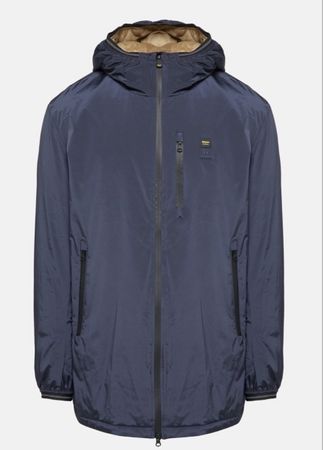 Blauer USA, Herren, Regenmantel, Blau, Neu, Gr. L, UVP: 399€