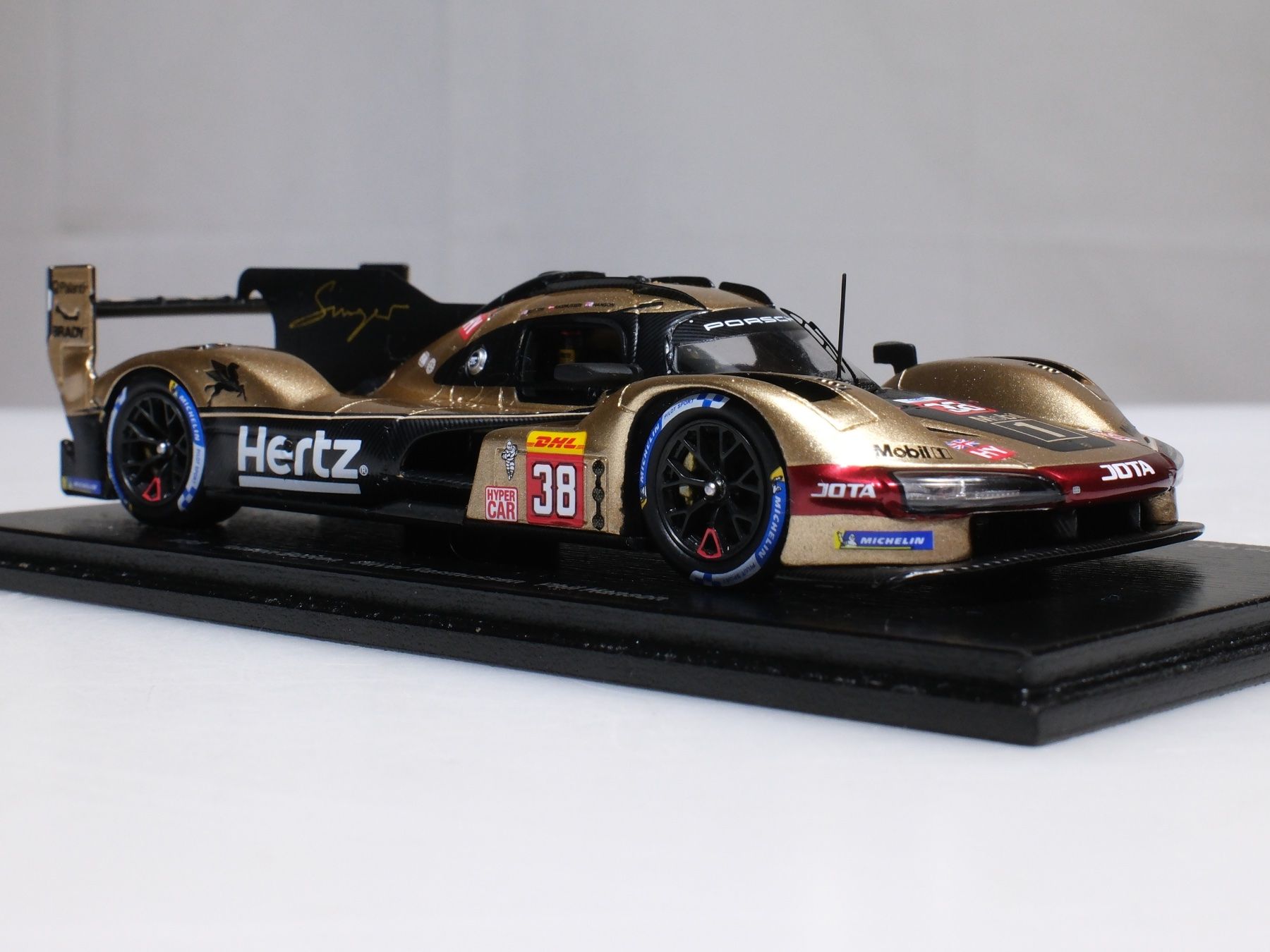 Porsche Modellautos: PORSCHE 963, Hertz Team JOTA, J.Button/O.Rasmussen/P.Hanson – Gebraucht aus Lobsigen von Markus_Haenggi_Bern 8