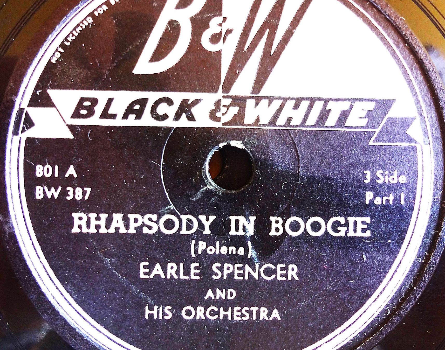 Schallplatten: Earl Spencer, Schellackplatten Jazz Album – Gebraucht aus Hemishofen von Phonomandy 4