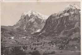 Originale alte Ansichtskarte Grindelwald, Herbst 1940!
