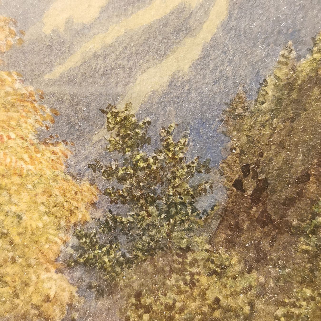 Dipinti: Aquarell Bild von Landschaft – Usato da Rieden AG venduto da sam5432 1