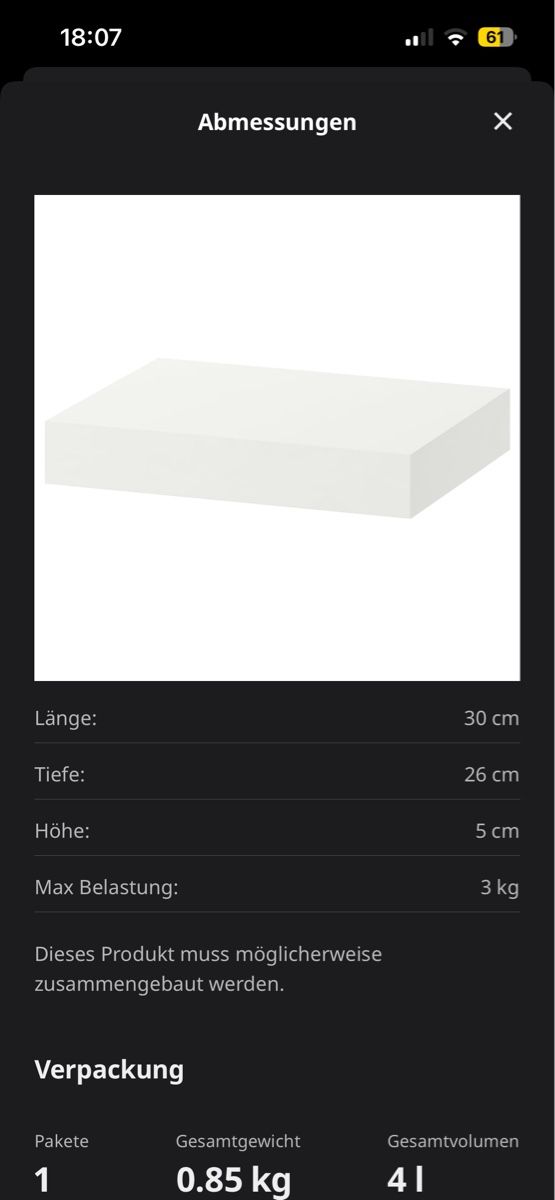 Ikea Regale: Wandregal – Gebraucht aus hedingen von Martina-2000
